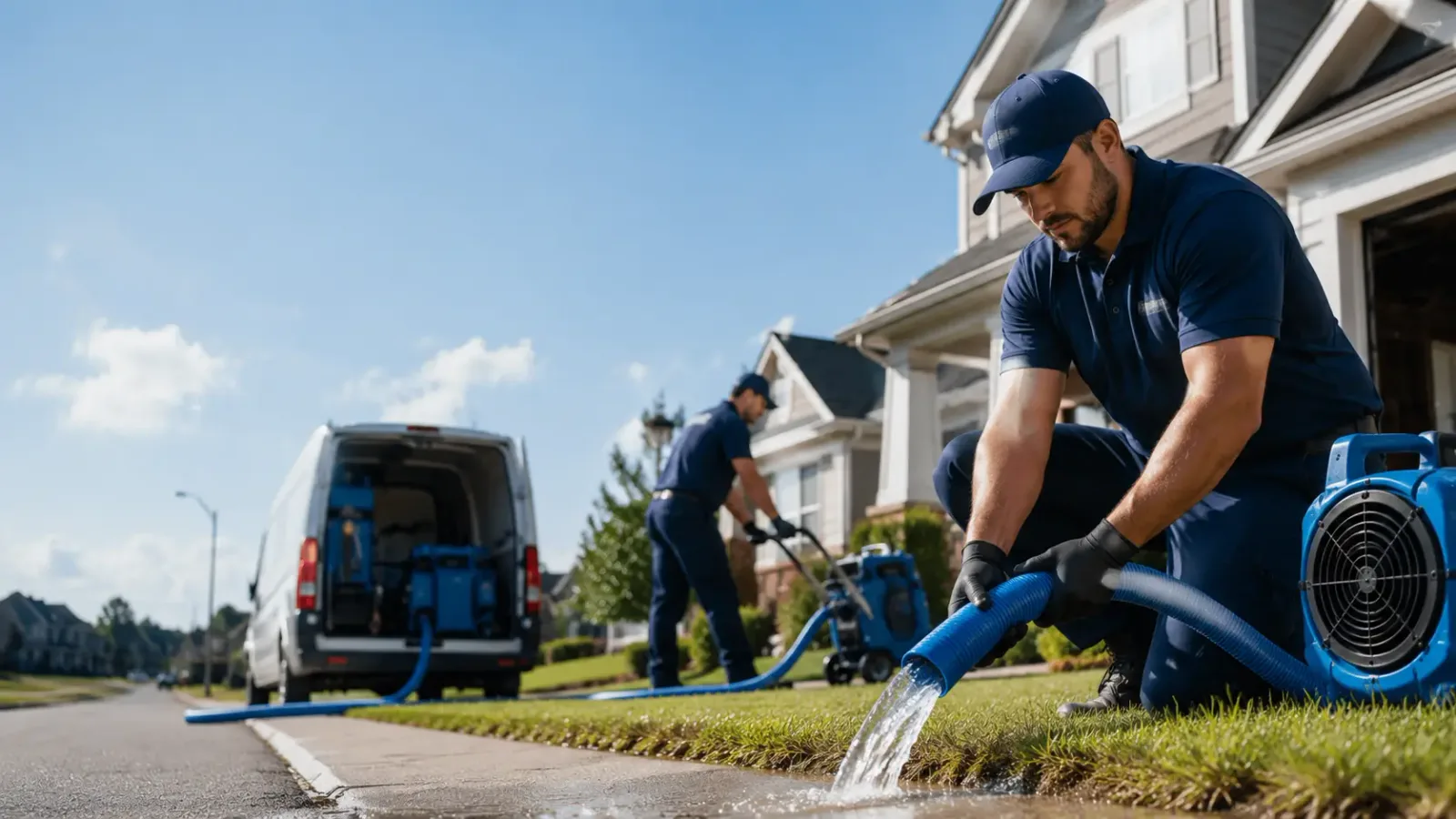 Flood Damage Restoration in Winn, MI